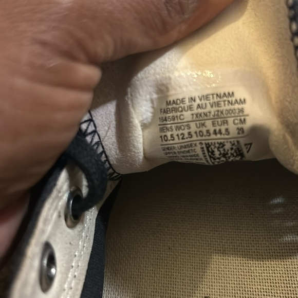 Chuck Taylor 70 weave black 164591C 10.5 men’s - Picture 8 of 8